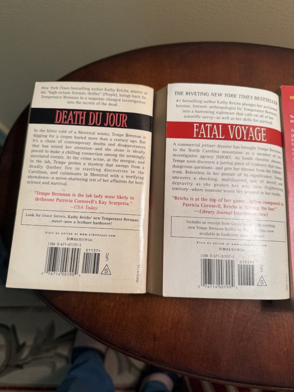 Set of 5 Kathy Reichs Books - Picture 7 of 7